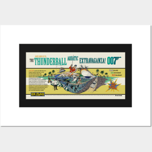 THUNDERBALL AQUATIC EXTRAVAGANZA Posters and Art